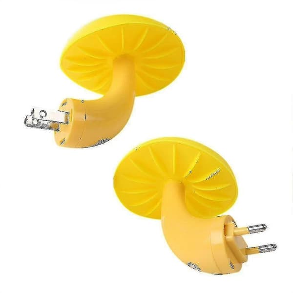 LED nattlampe plug-in sopp nattlys magisk mini vakker soppformet nattlampe
