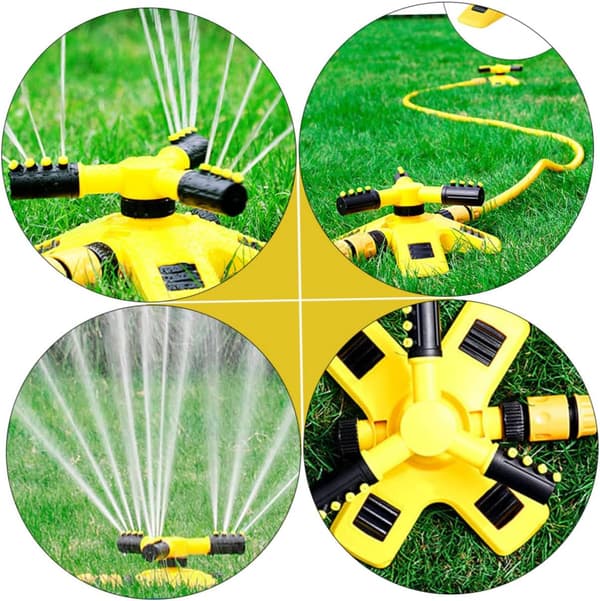 Automatisk plen sprinkler, gul