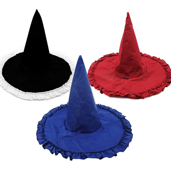 Halloween häxhatt, 3 stycken