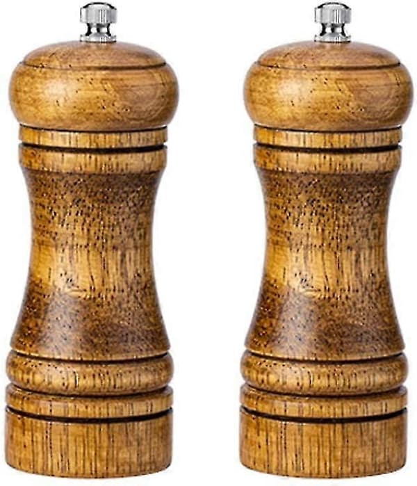 Peberkværn, træ salt- og peberkværnsæt, salt peberkværn