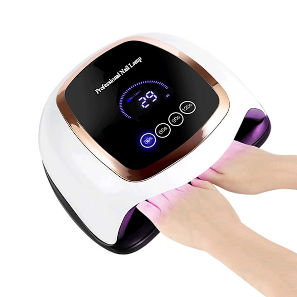 LED Smart Neglelampe med Display Touch Screen