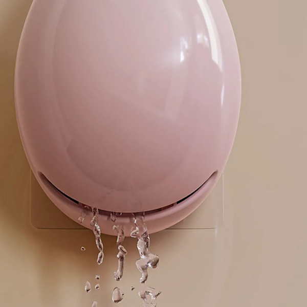 WC-harja, silikoni kaksisuuntainen puhdistusharjapää, seinälle kiinnitettävä/seisova WC-harja, WC-harjasarja (vihreä)