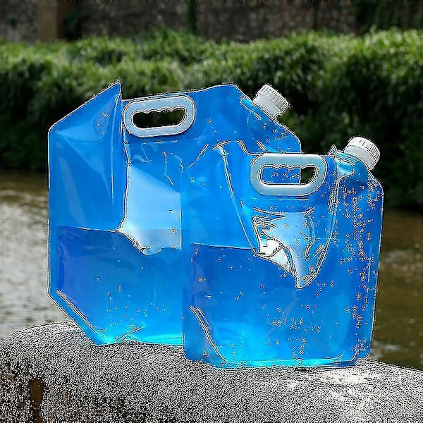 Vandbeholder til udendørs brug, foldbar vandpose til bil