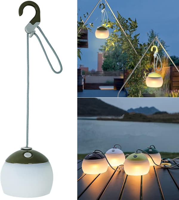 Ulkoilma-leiri LED-leirintävalo, valaistusriippuvalo