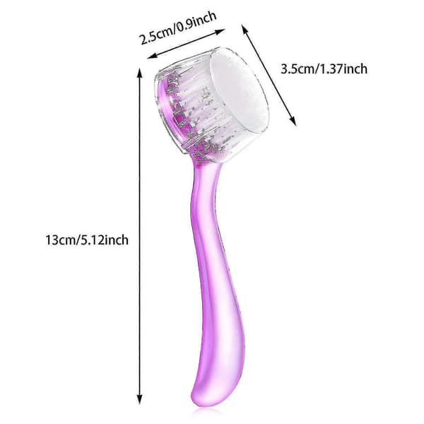 12 kpl 13 cm värikkäitä kynsiharjoja, pyöreäpäisiä kynsiharjoja