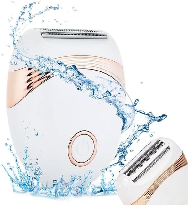 Trådløs elektrisk epilator, hvid