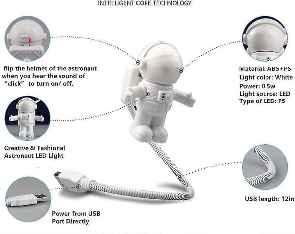 USB LED -lukuvalo