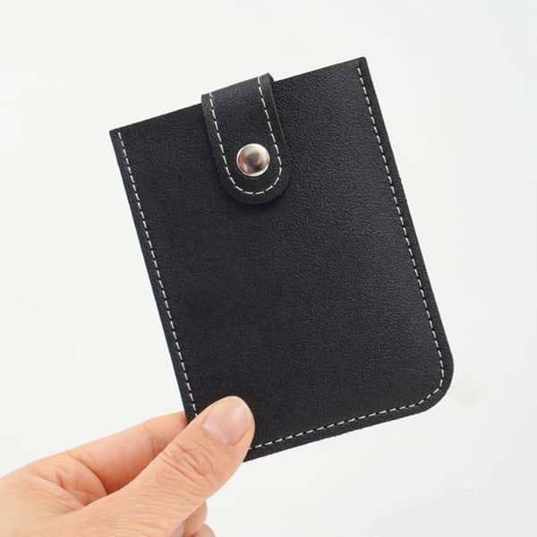 3 st plånböcker, utdragbar kortorganisatör, smal, minimalistisk plånbok