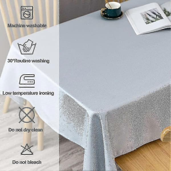 Bølgete duk 130 x 220 cm lotuseffekt vanntett blader