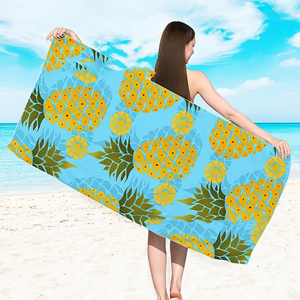 Mikrofiberhåndklær, strandhåndkle xxl, strandhåndklær, strandhåndkle, strandteppe, perfekt for stranden, stort badehåndkle, 150 x 70 cm