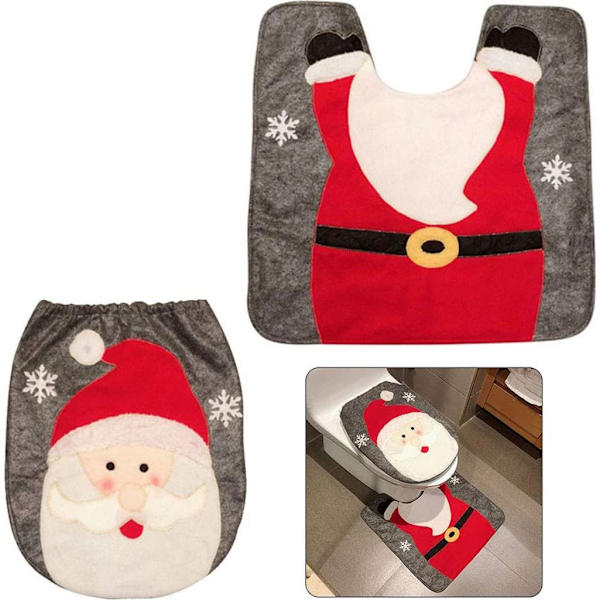 Toalettseter - Ulike Juletoalettsete-design - Perfekt Juledekorasjon