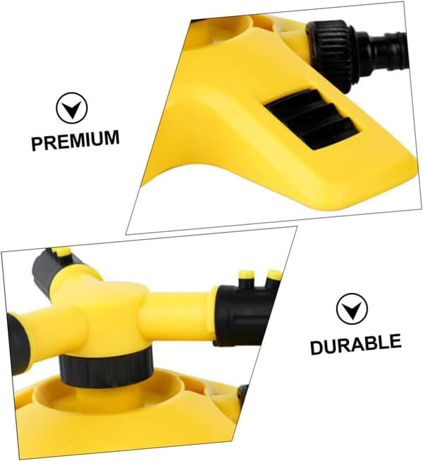 Automatisk plen sprinkler, gul