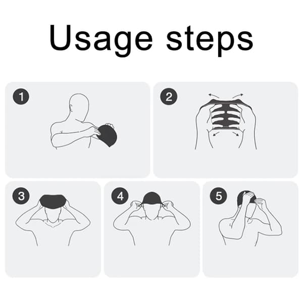 2-delad barnsimglasögon och simmössa set med justerbara tecknade simglasögon och UV-skyddad elastisk simmössa