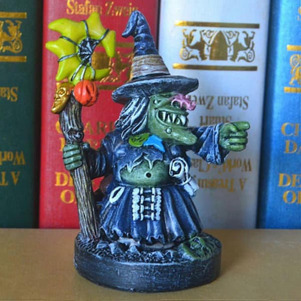 Nightmare Goblin Resin Statue Bolig Håndværk Have Udendørs Dekoration B