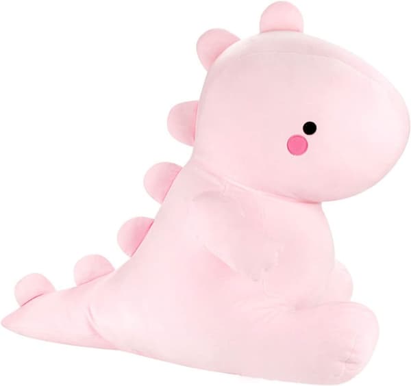 16\" Rosa Dinosaur Plysjpute, Jule-/Bursdagsleke for Barn