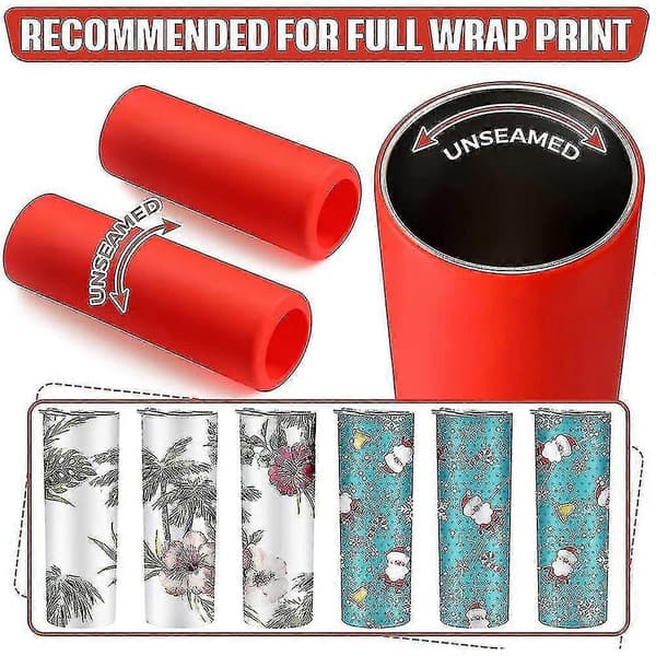 Sömlösa Silikonförpackningar 3D Silikonklämmor (20/30 oz)