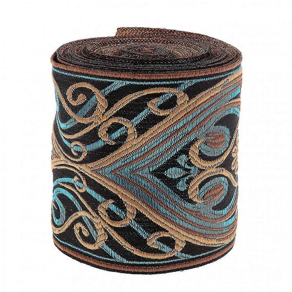 Jacquard-nauhakoristeompeluteippi ompelukäsitöihin, 10 cm