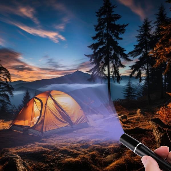 Medicinsk førstehjælps LED lommelygte til camping