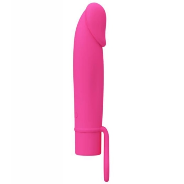 Mini realistisk fickvibrator Rosa