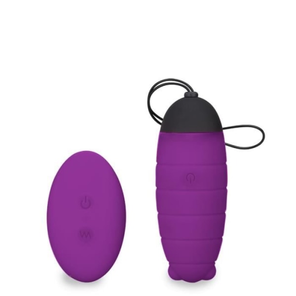 Baby Bee fjärrstyrt vibrerande ägg - EggXiting Purple Collection