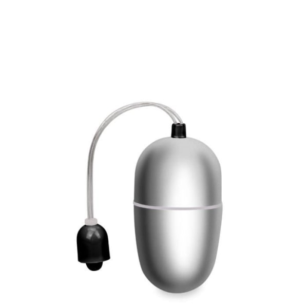 Wiggle Vibrating Egg - M - EggXiting Silver Collection