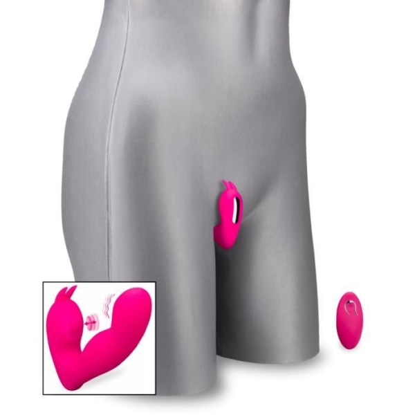 Pulsations- och vibrationsklitoris och G-punktsstimulator - LOVE AND VIBES Pink Collection