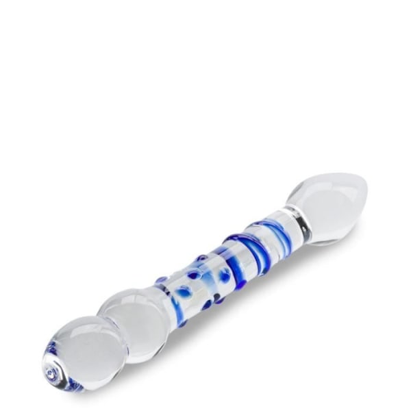 Glasdildo - Förhäxad - Anal - Reliefdesign - Hypoallergen