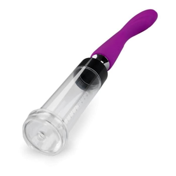 Penispump och vibrator 7 lägen - LOVE AND VIBES Purple Collection