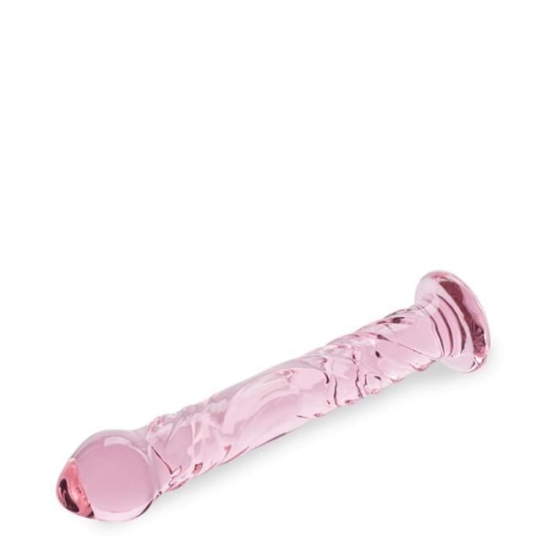 Illusion Glass Dildo - LOVE AND VIBES Collection Rosa