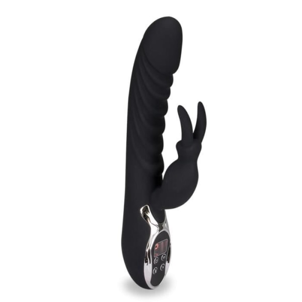 Clit kittlande kanin vibrator - Mr. Rabbit Black Collection