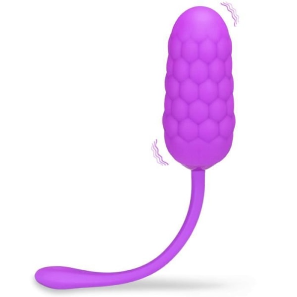 Berry USB Vibrating Egg - EggXiting Purple Collection