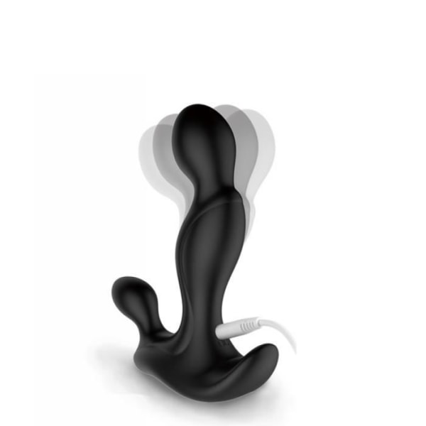 Mäns vibrator prostata massage 7 lägen USB No Black