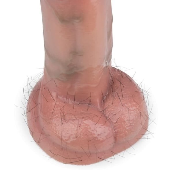 Shawn Hairy Sugkopp Dildo 15,5cm - Manliga onanister