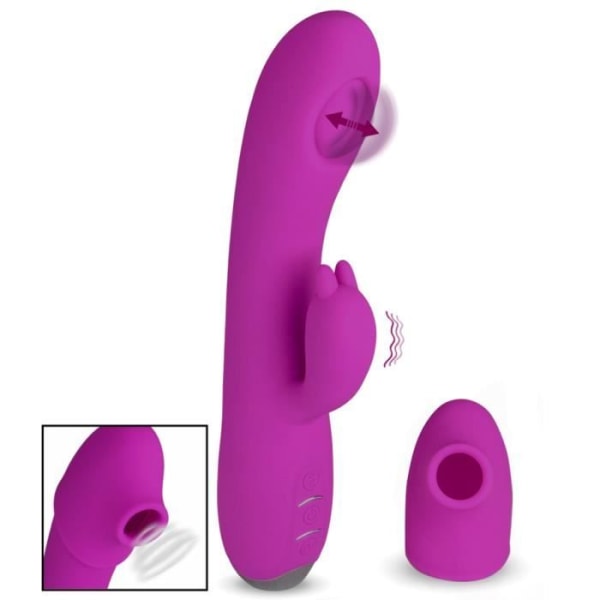 Rabbit G-spot vibrator klitoris stimulator Lila