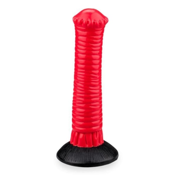 Häst sugkopp dildo 23,5cm Röd