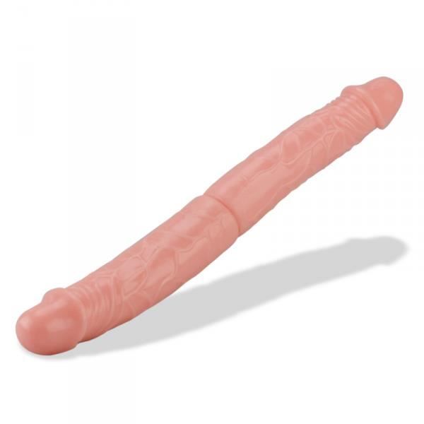 Dubbel dong dildo - LOVE & VIBES - Ultra flexibel - Mycket mjukt material - XXL