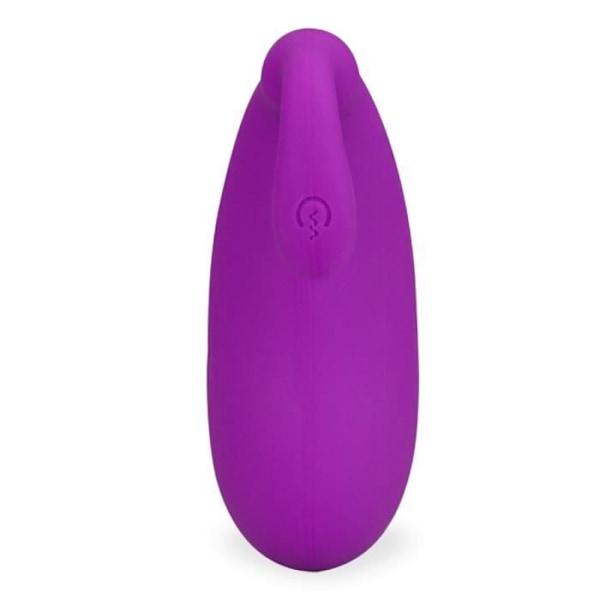 Vibrerande ägg med klitorisstimulator Aubergine 2 Fjärrvibrator för par