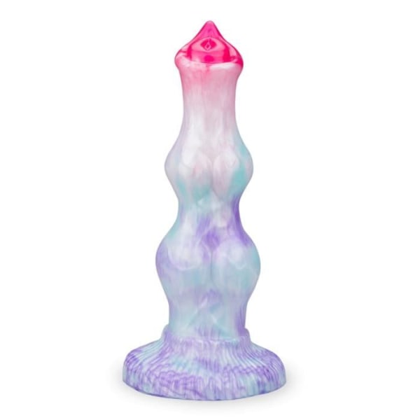 Auragon silikon drake sugkopp dildo Multicolor