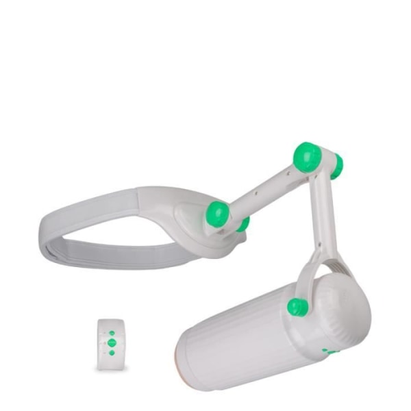 Handsfree bälte onani med slidinlägg Vit