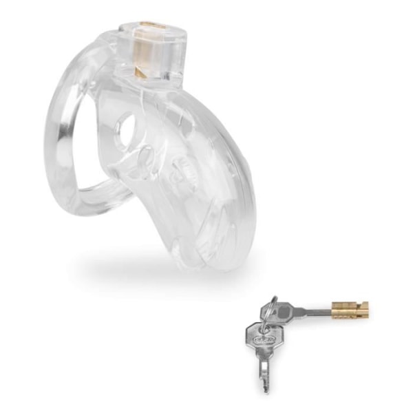 Whaly Clear PVC Chastity Cage