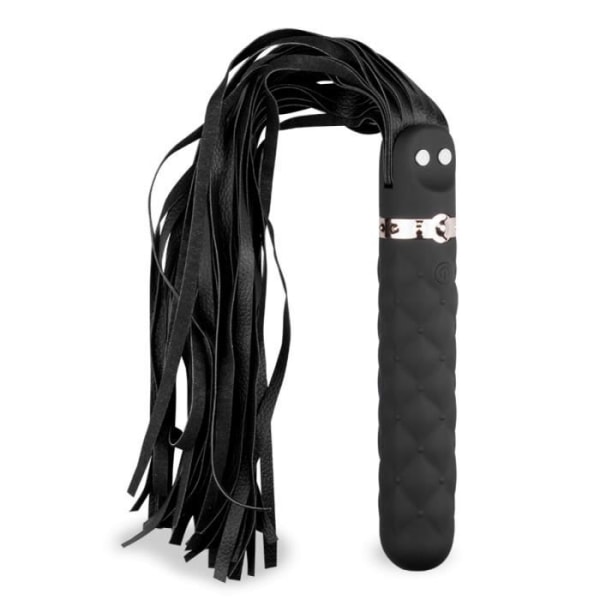 Vibrator med flogger BDSM Svart