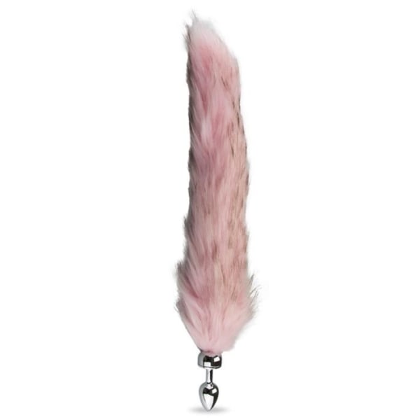 Fox tail 2 rosebud analplugg - Diamond Rose Collection