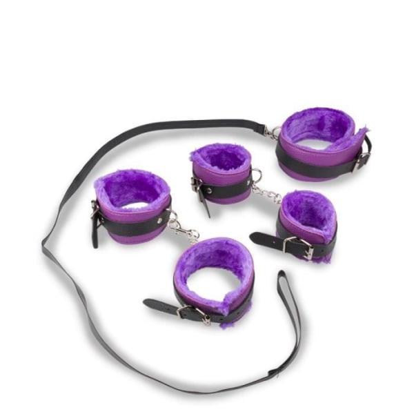 BDSM leksaker och tillbehör kit 11 delar - LOVE AND VIBES Purple Collection