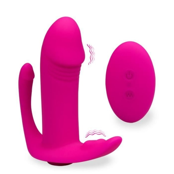 Maverick Rose G-punkt och anus klitoris stimulator