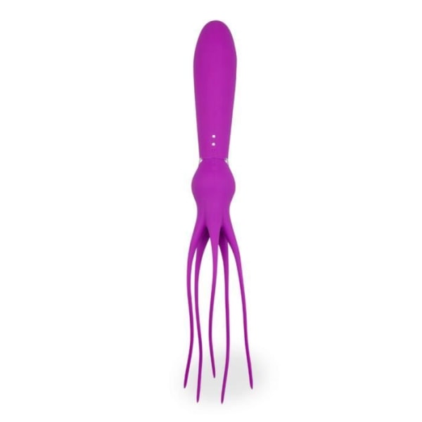 Vibrator med vibrerande remmar Lila