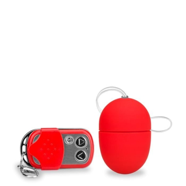 Litet fjärrstyrt vibrerande ägg - EggXiting Red Collection