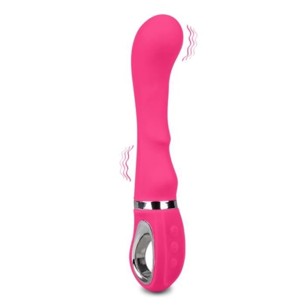 G-punktsvibrator 10 lägen 8 krafter Rosa