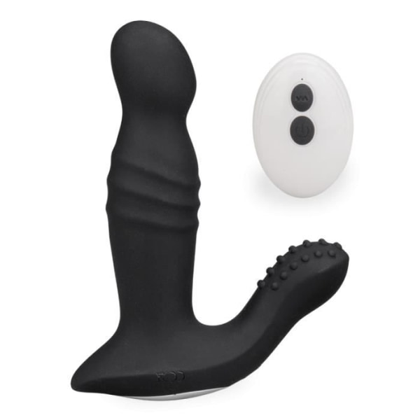 Vibrator för män anal dildo Prostata och testikel massageapparat vibrerande och automatisk fram och tillbaka Artist Black