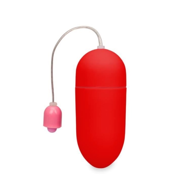 Wiggle Vibrating Egg - L - EggXiting Red Collection