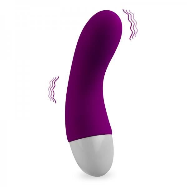 Mini Clitoris Vibrator - Love&Vibes - 30 funktioner - Silikon - Uppladdningsbar - Lila